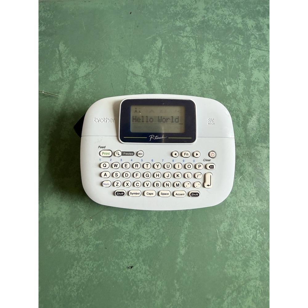Brother P-Touch PT-M95 Handheld Label Maker Tested Working No Tape